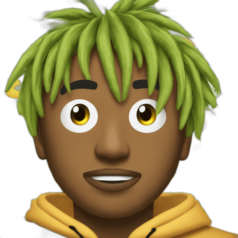 Juice wrld fumant du cannabis emoji