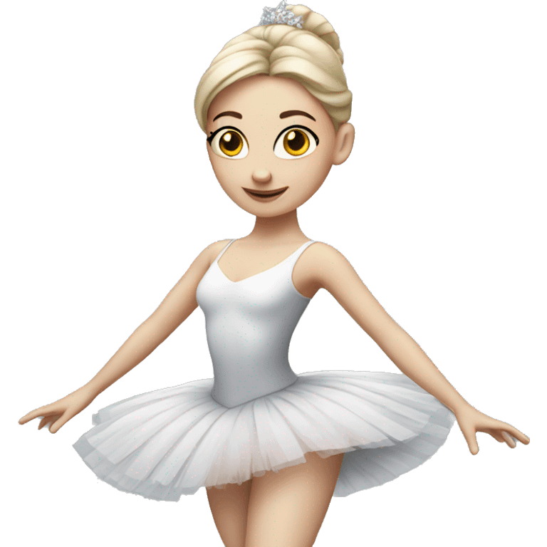 white skin ballerina emoji