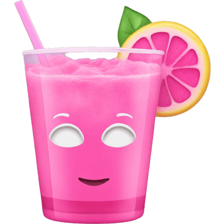 pink drink emoji