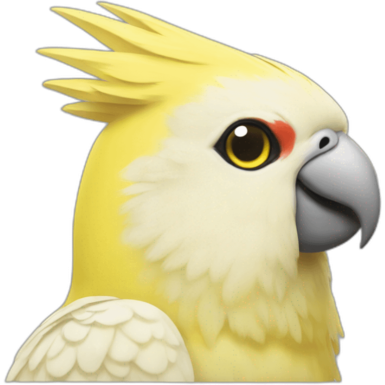 yellow cockatiel emoji