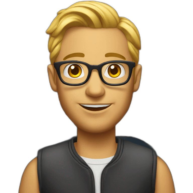 Une ville avec une vue sur hollywood emoji