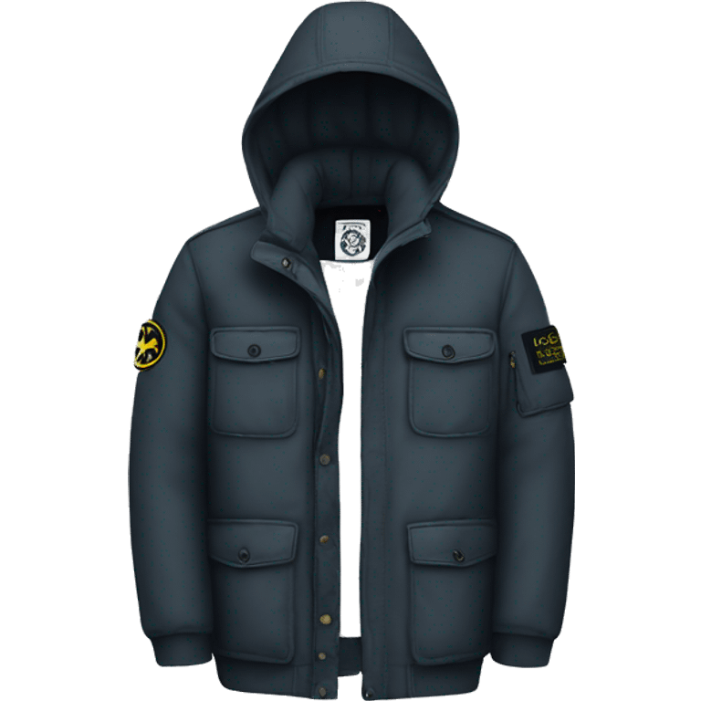 clothing brand stone island  emoji