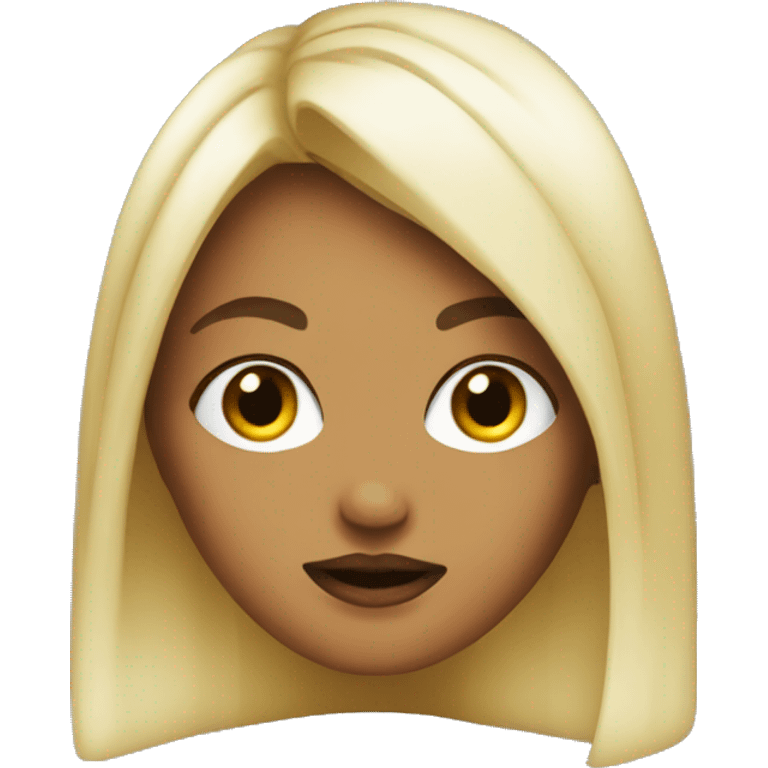 Baddie girl emoji