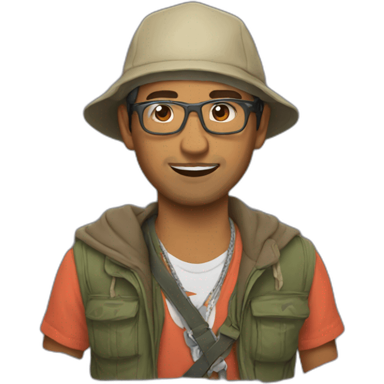 nepal-rappeur emoji