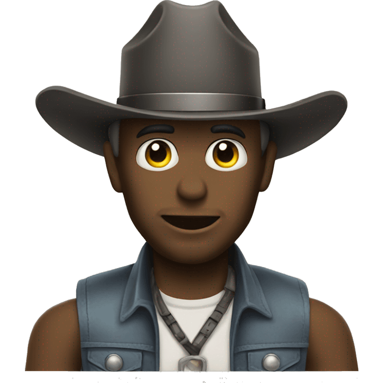 robot human cowboy emoji