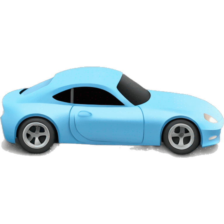 pearl-blue Cardstock Papercraft fr-s racecar emoji