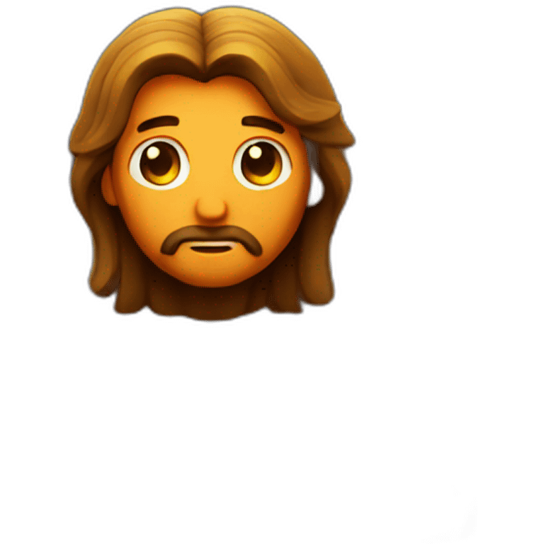 Jesus Christ Jack o lantern emoji