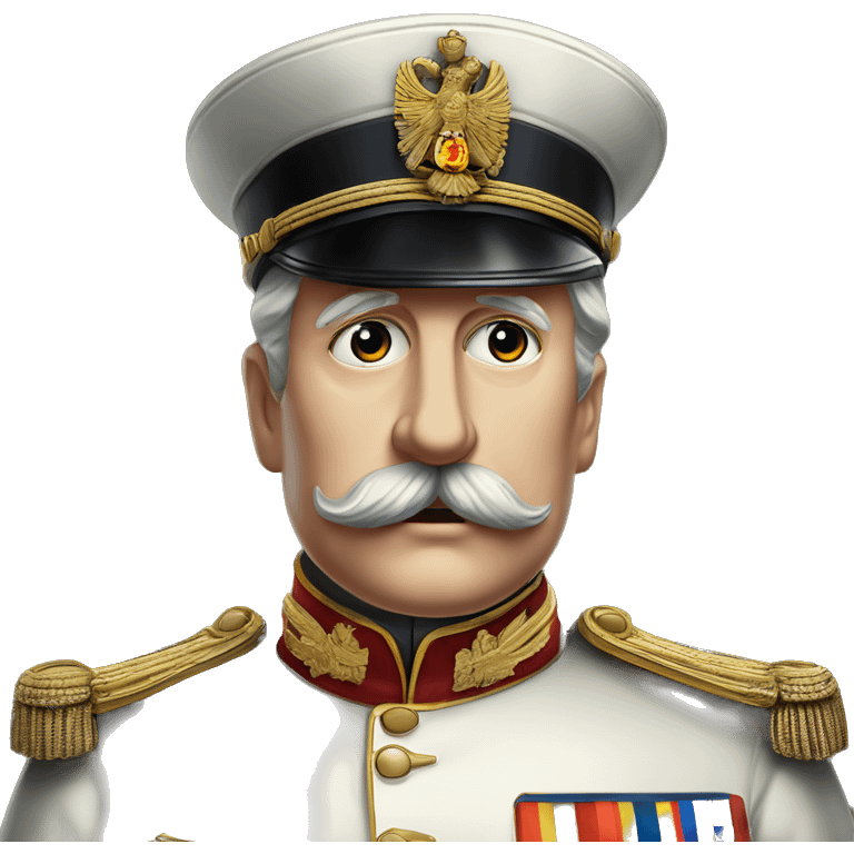 german emperor Wilhelm II emoji