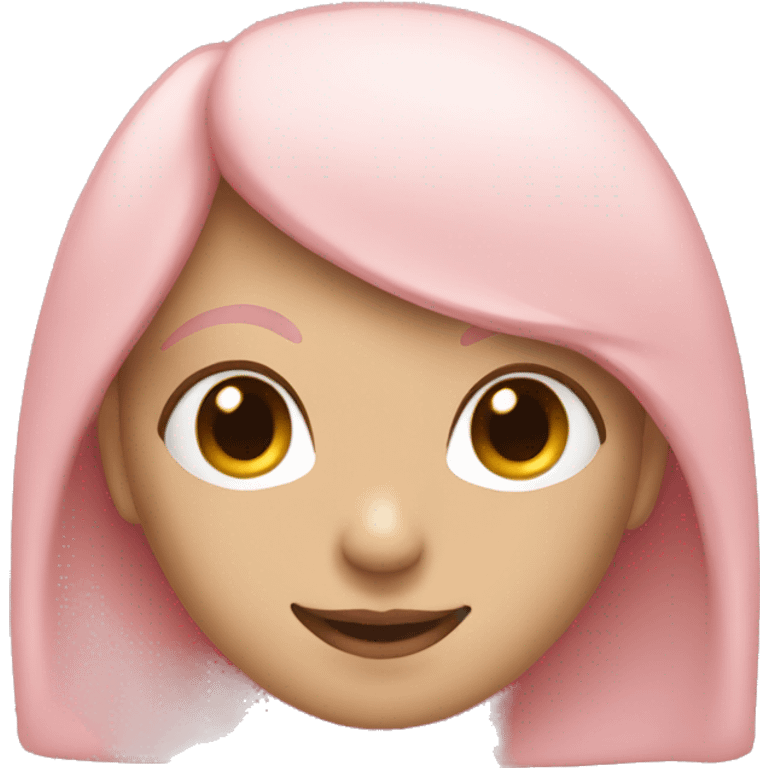 Light pink hear emoji