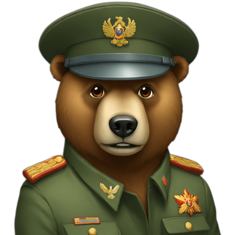 russian-military-bear emoji