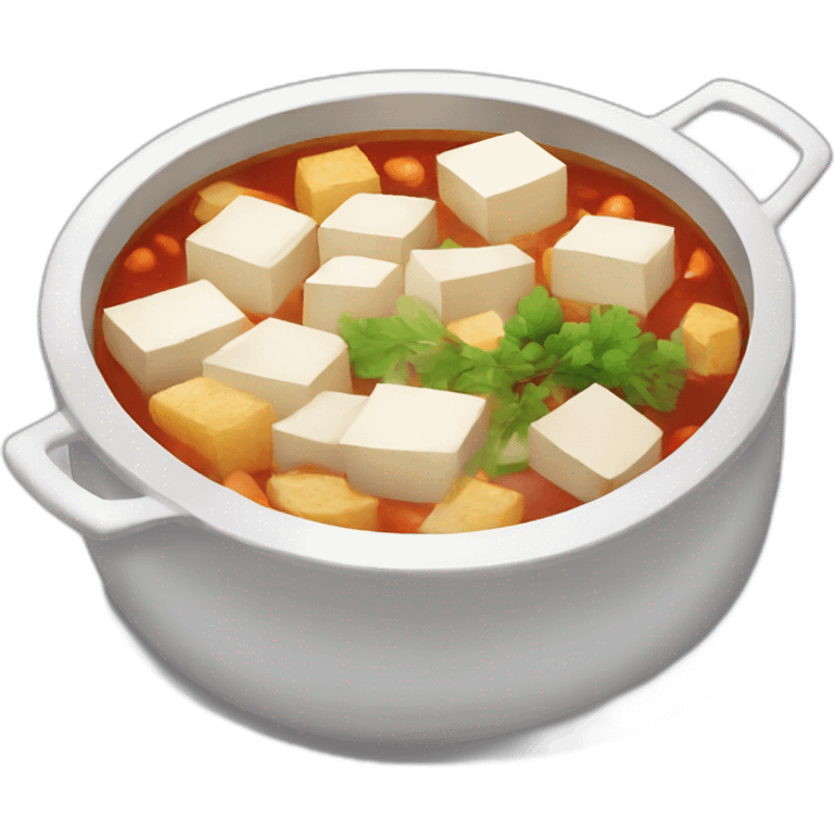 Tofu hotpot emoji