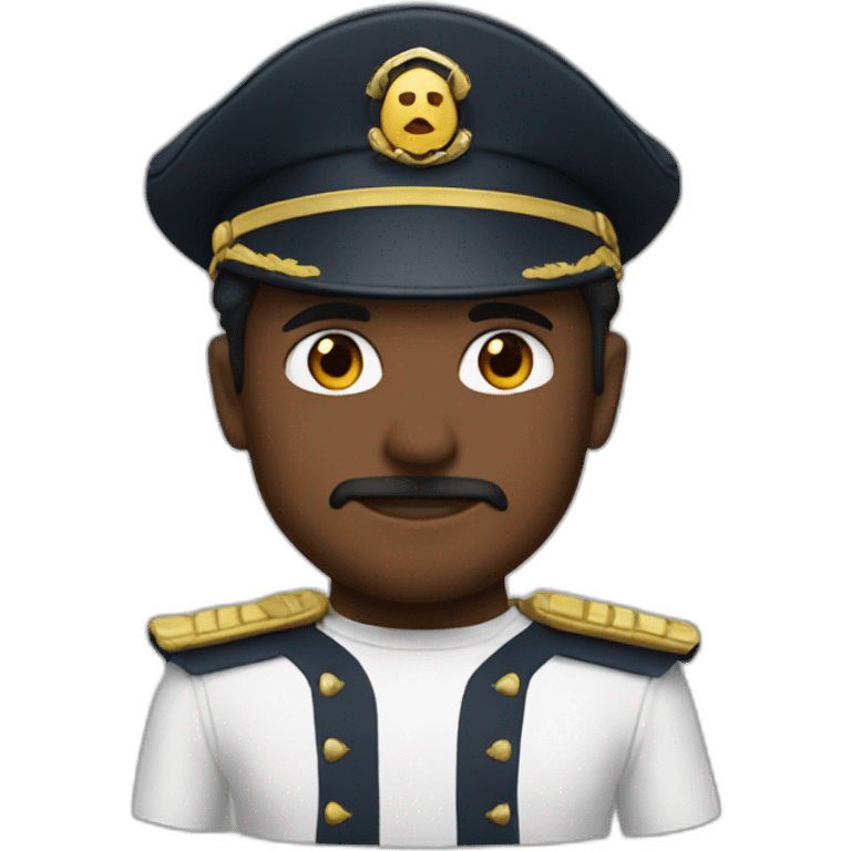 I am the captain now emoji