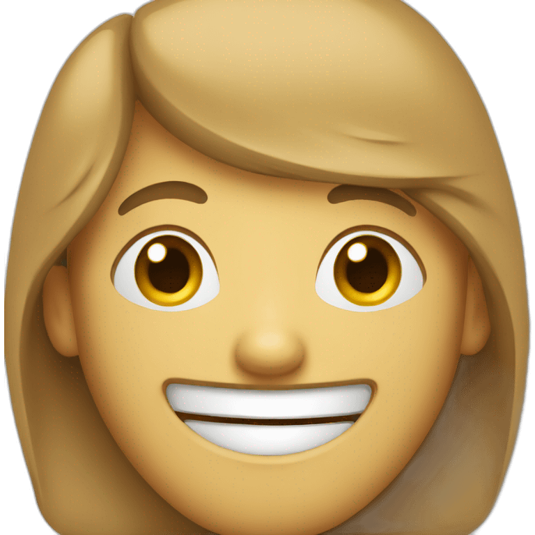 A cheerful person emoji