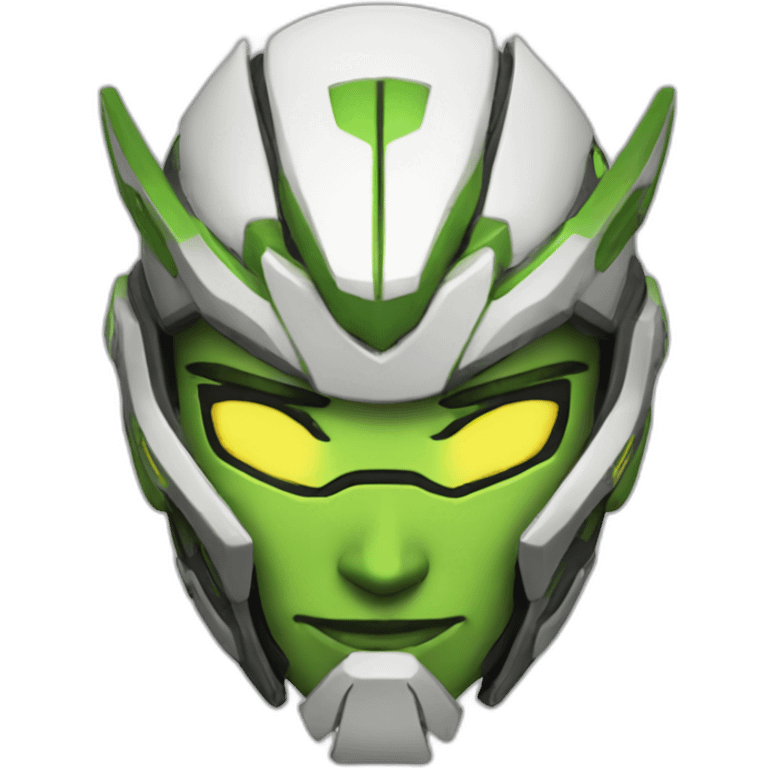 Genji from ovewatch emoji