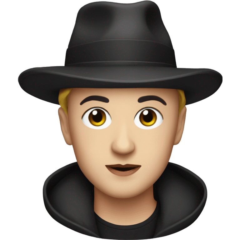 BOY GEORGE WITH HAT emoji