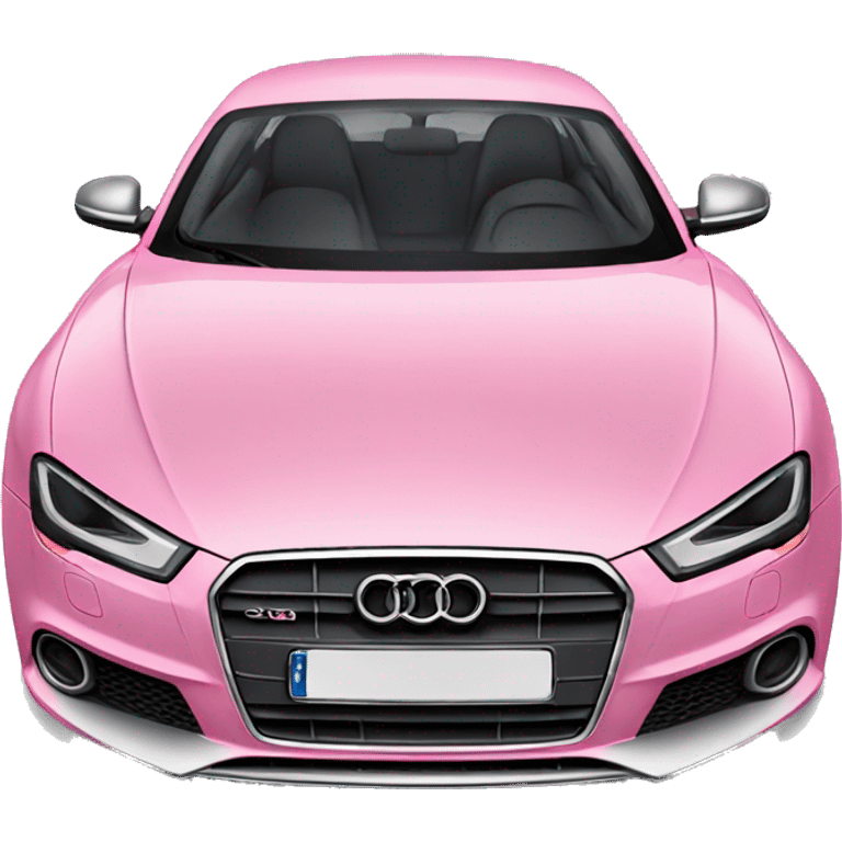 Pink Audi emoji