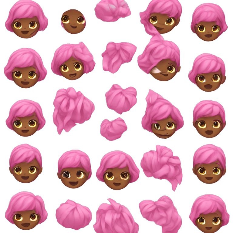 Pink cute aesthetic emoji