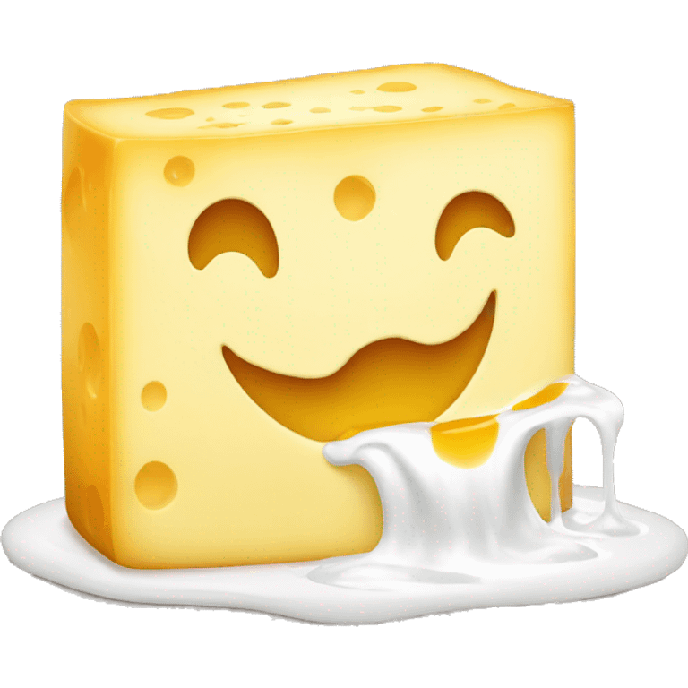 chesse with milk emoji