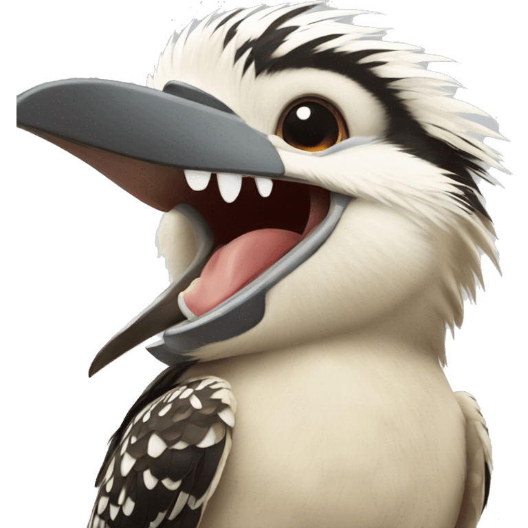 kookaburra laughing  emoji