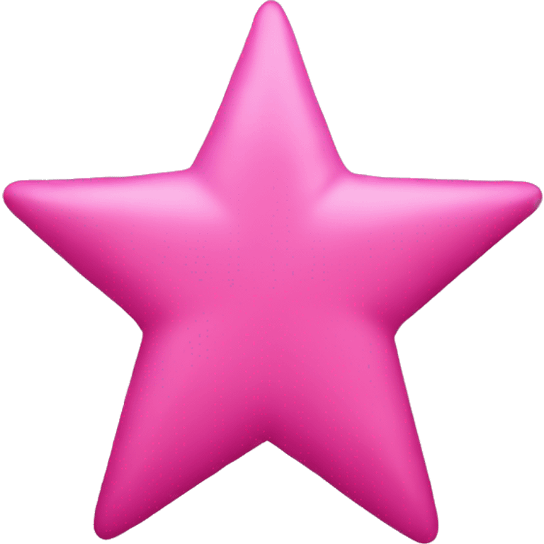 Pink star emoji