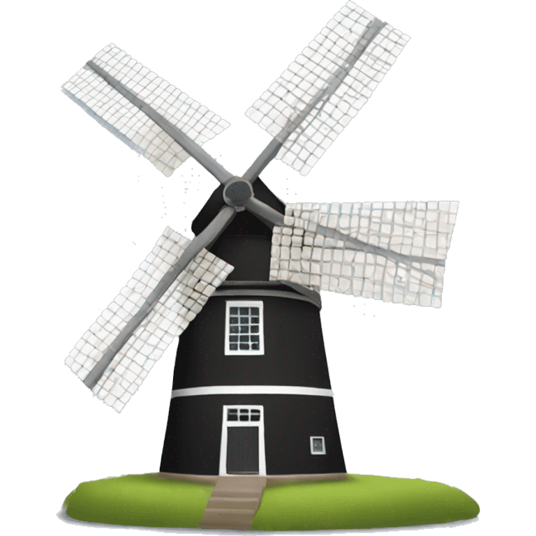 a windmill in the netherlands emoji