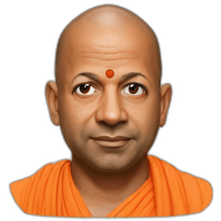 yogi adityanath bust emoji