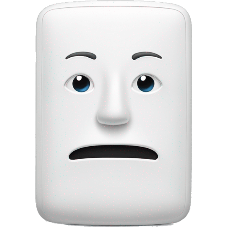 white Ereader emoji