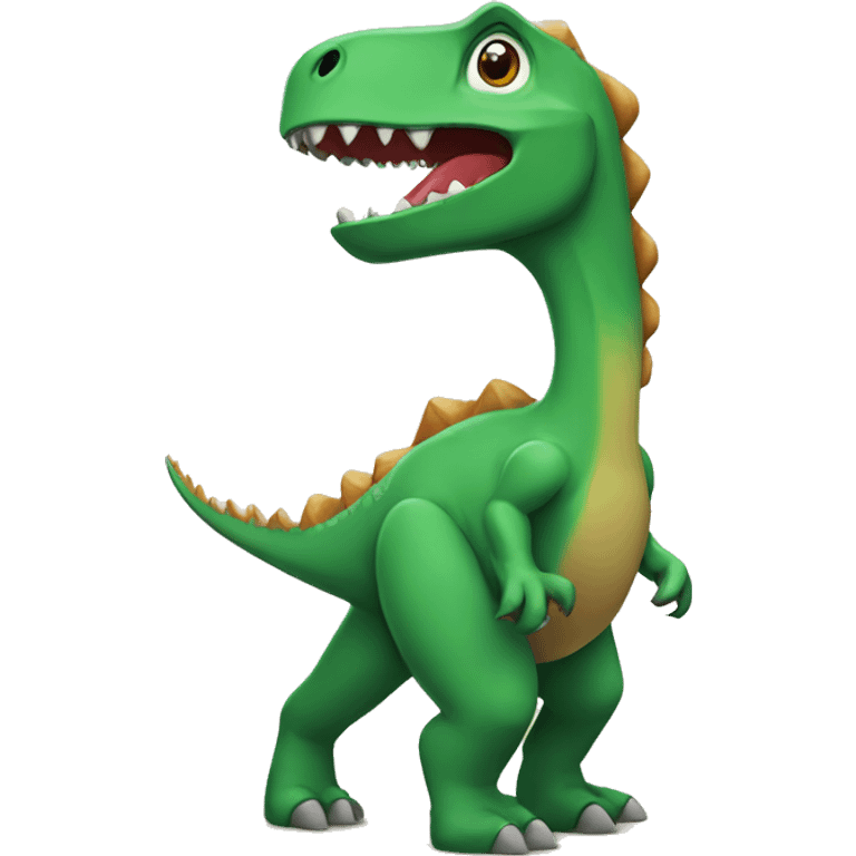 dinosaur with a sumbero emoji