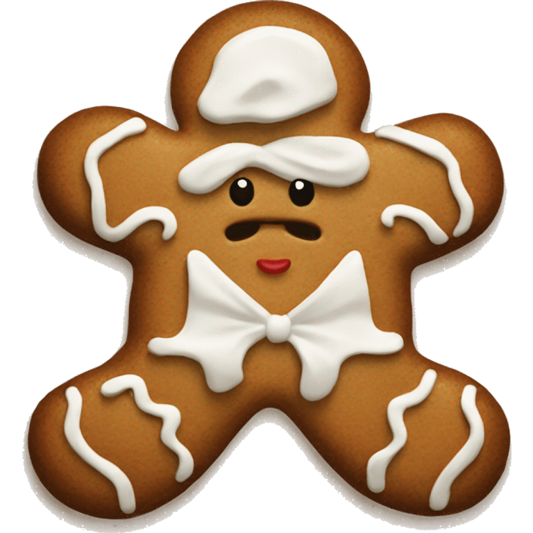 gingerbread cookie emoji