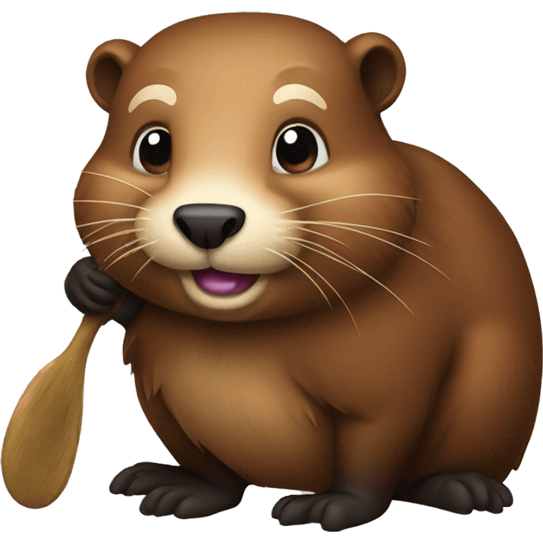 beaver emoji