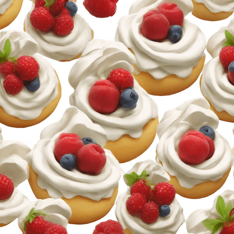 pavlova dessert emoji