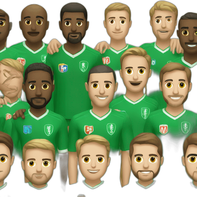 saint etienne football team emoji