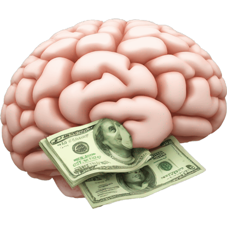 brain and money emoji