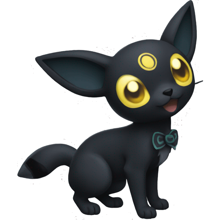 Umbreon full body emoji