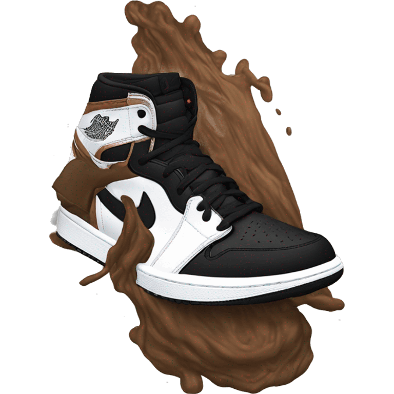 Jordan 1 X travis scott emoji