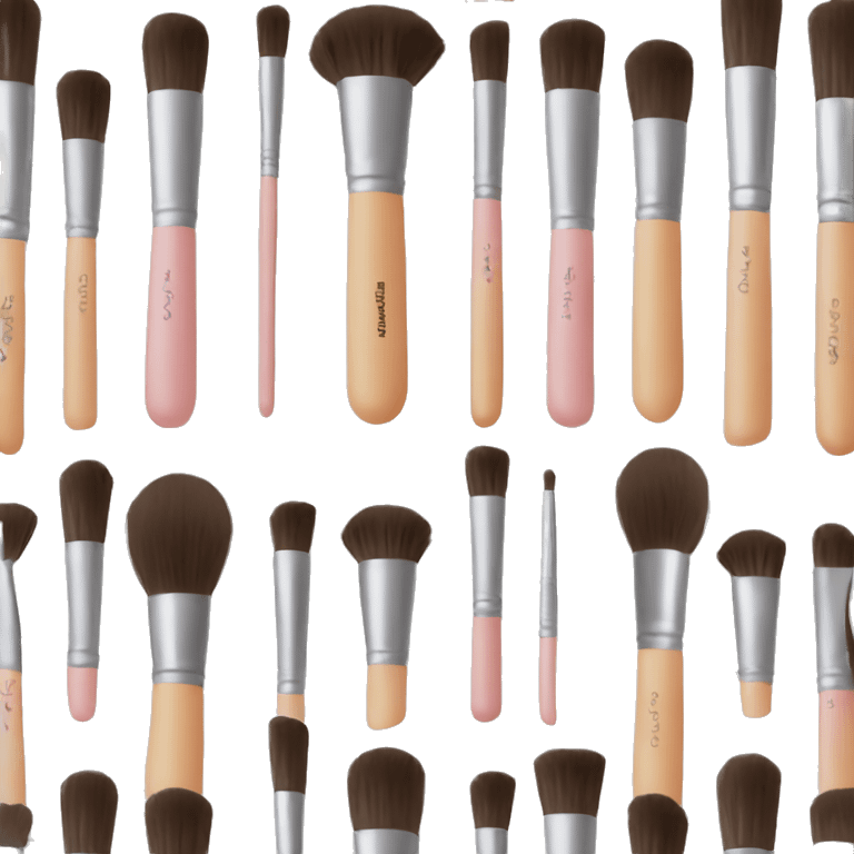 Makeup brushes emoji