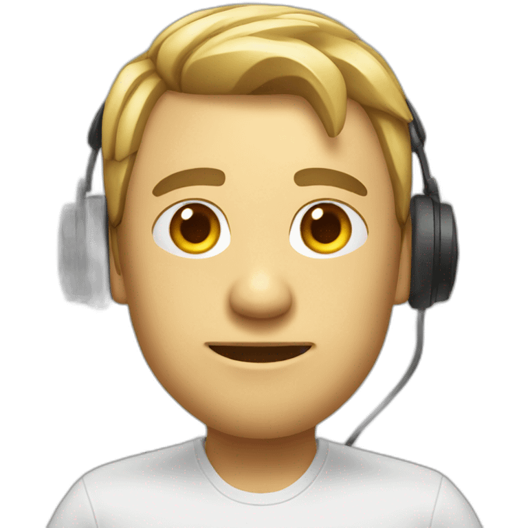 Gamer-on-pc emoji