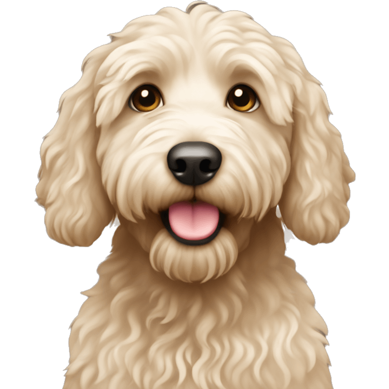 Labradoodle  emoji