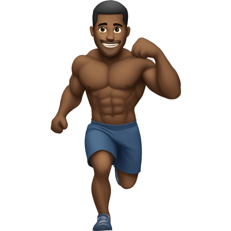 strength, growth, pushing the limits, male emoji