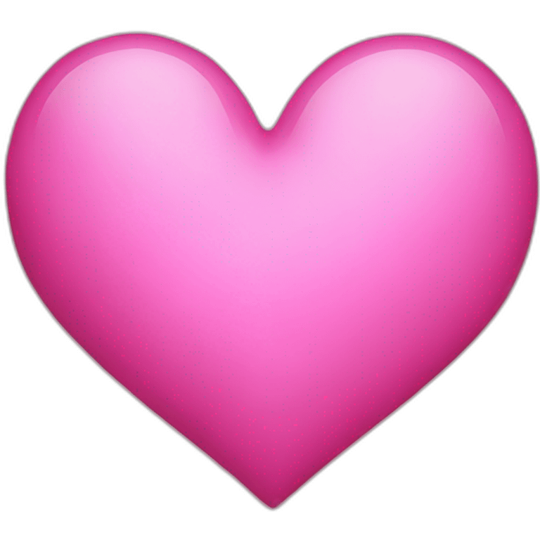 pink hearth emoji