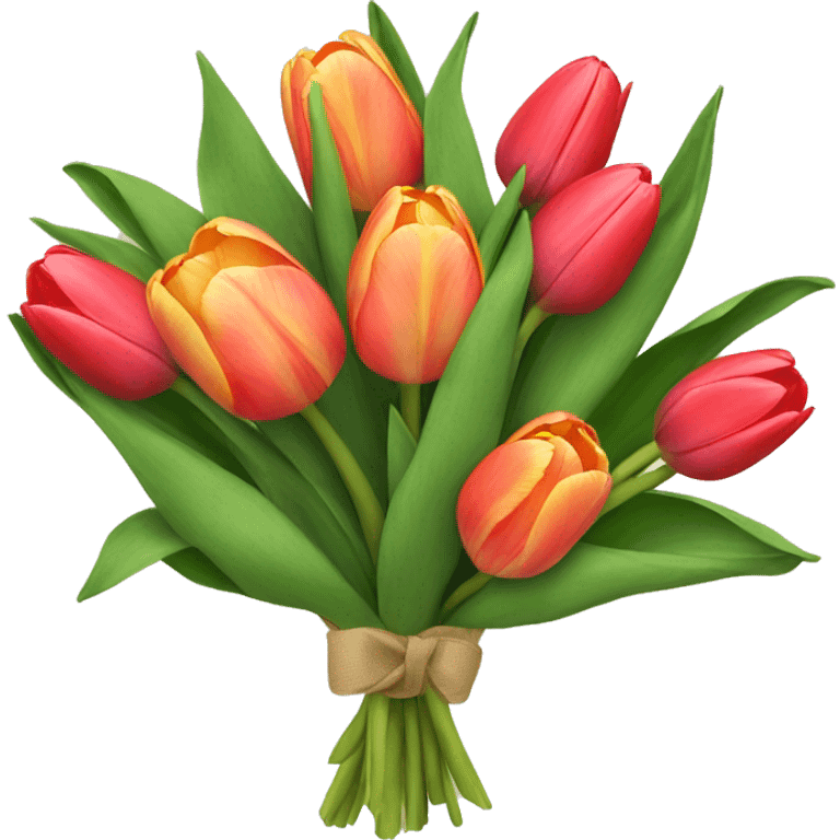 tulips bouquet  emoji