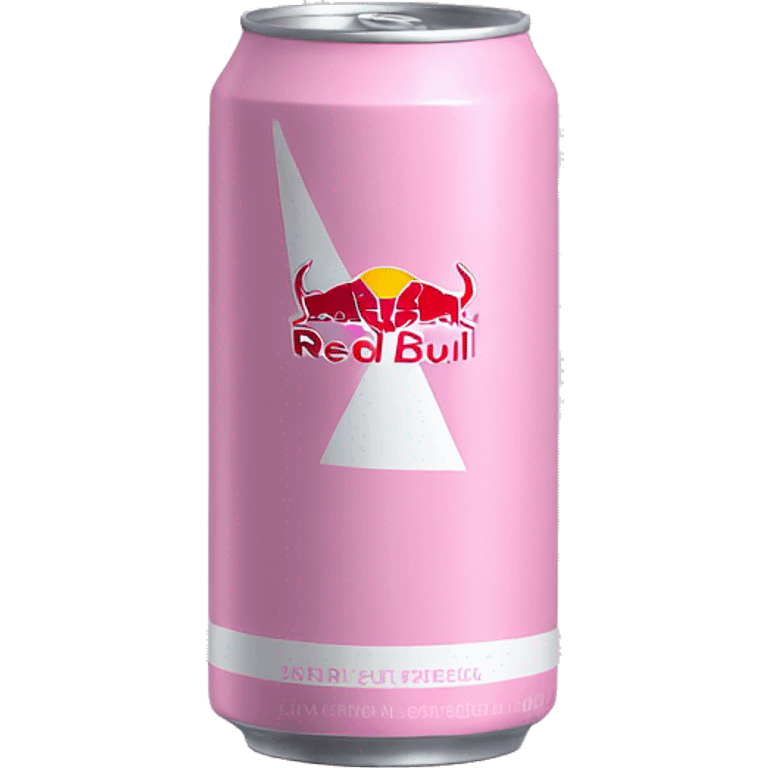 A pastel pink redbull dose emoji