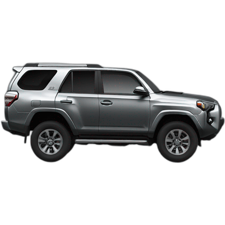 Toyota 4runner gris metalico emoji