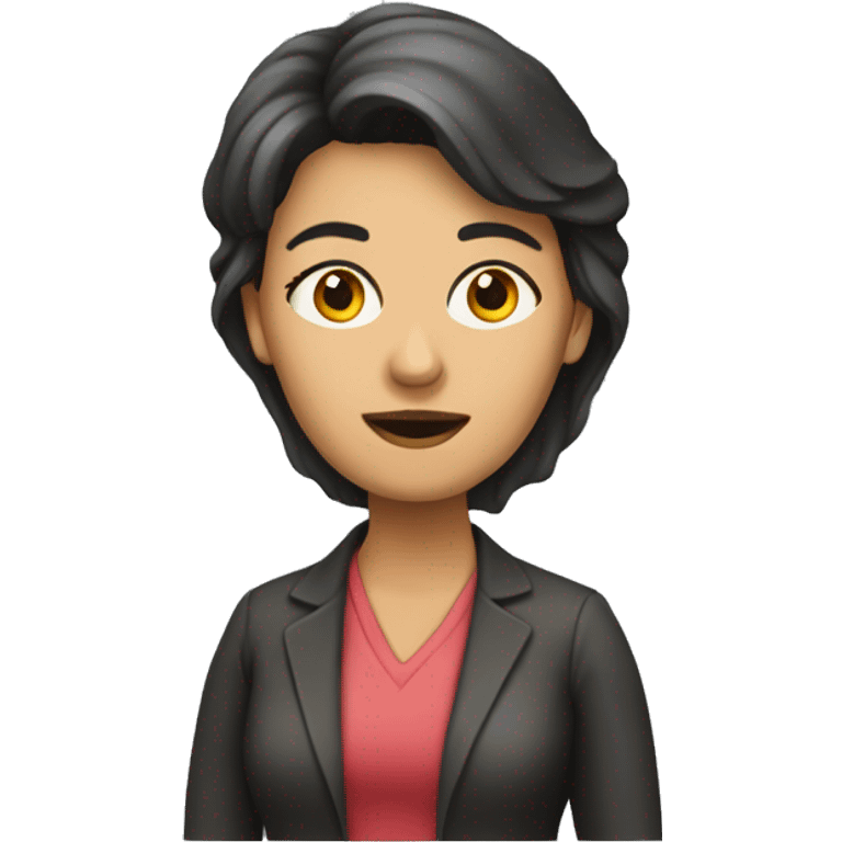 Mujer psicóloga  emoji