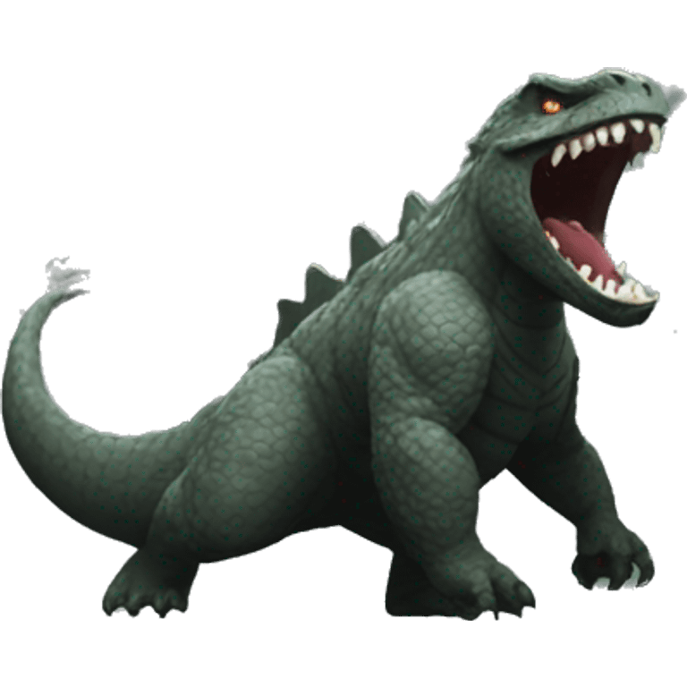 godzilla roaring emoji