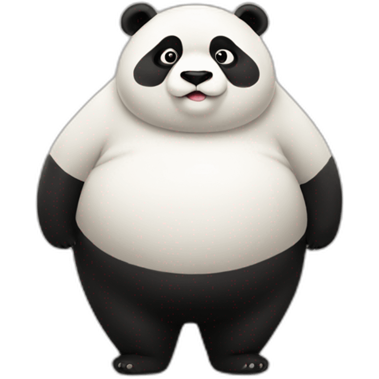 Panda fat emoji