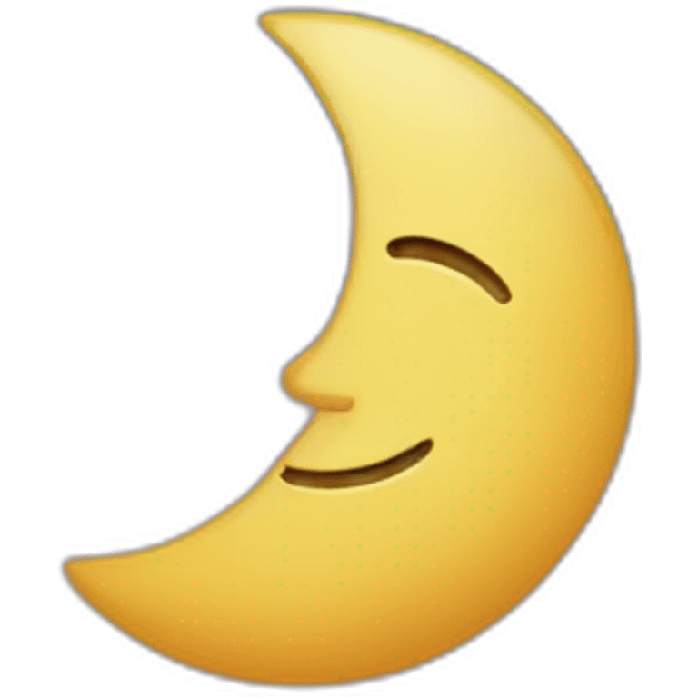 Soleil et lune qui s'aiment emoji