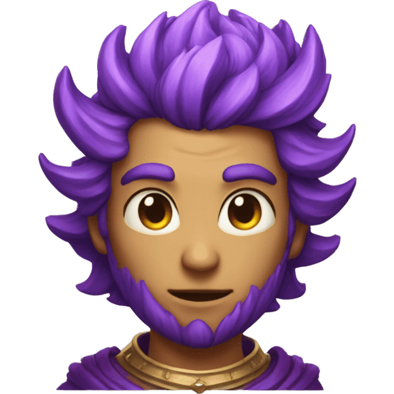 Phoenix violet flame king emoji