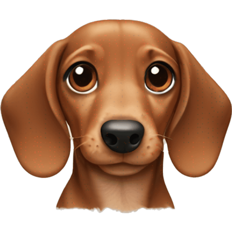 Daschund puppy emoji