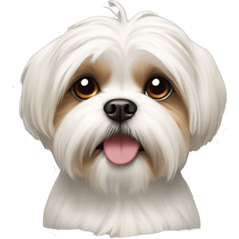 Shih Tzu Maltese dog emoji